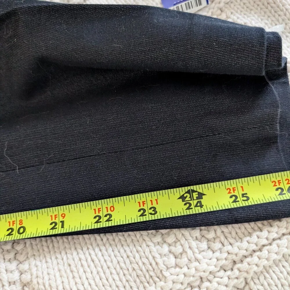 Talbot's polished denim dress trousers; work wear.. Size 18WP (women's petite) - Picture 11 of 13